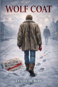 Book Cover of Lynda Dubois' historical fiction novel, Wolf Coat
